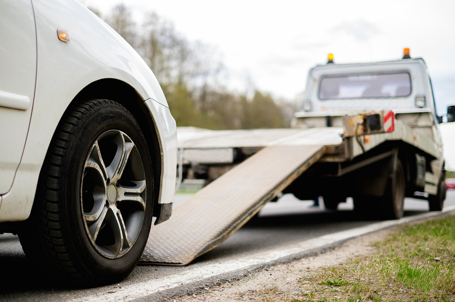 this image shows towing service in Centennial, CO